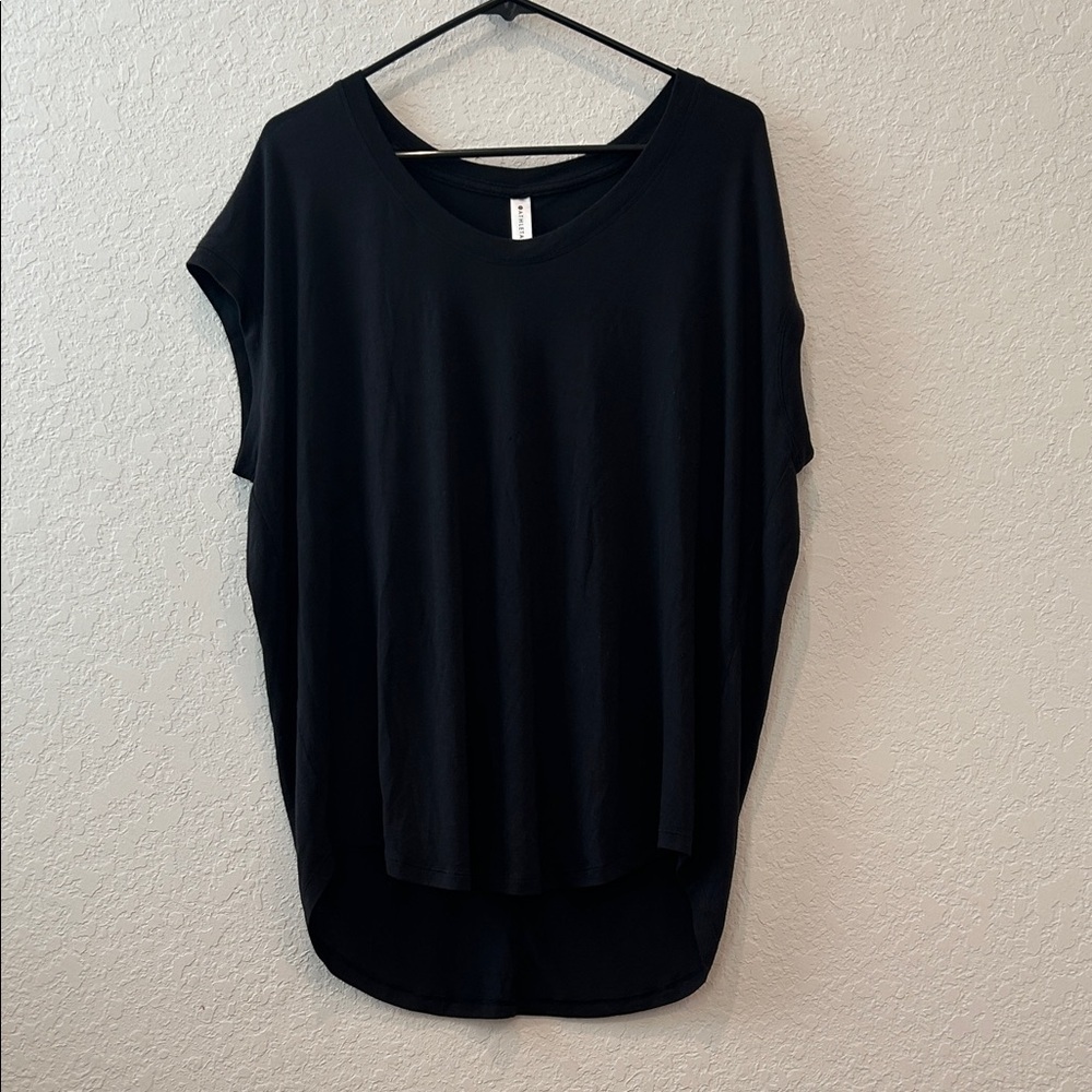 Athleta Black Short Sleeve Women's Tee